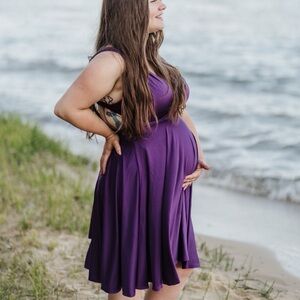 Purple Multi Style Dress